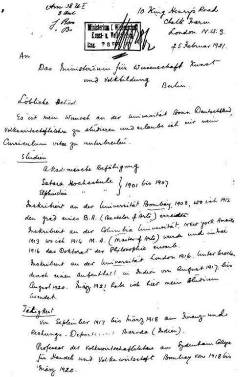 Ambedkar in Germany 3