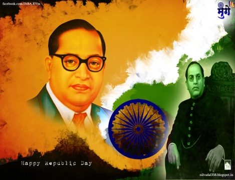 republic-day-of-india-br ambedkar wallpaper-freedom fighter-constitution