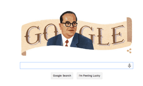 Google Doodle on Dr. Ambedkar