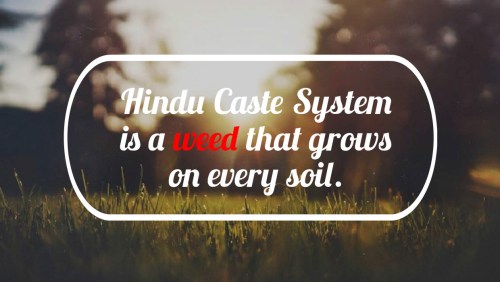 Caste system