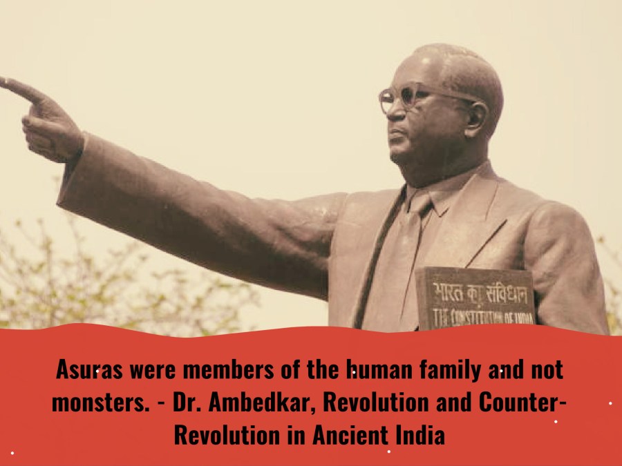 Dr. Ambedkar on Asura