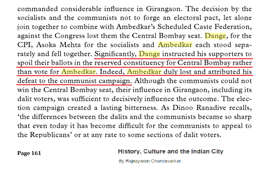 CPI Against Dr. Ambedkar