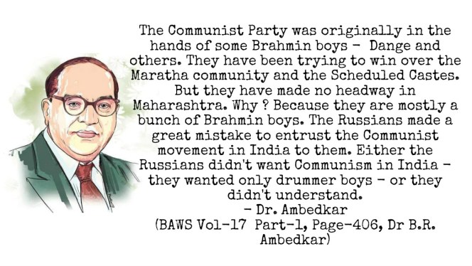 Dr. Ambedkar on Communist Party