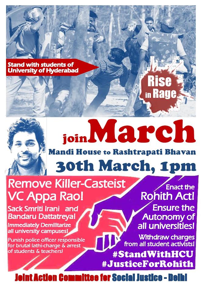 Justice for Rohith Vemula